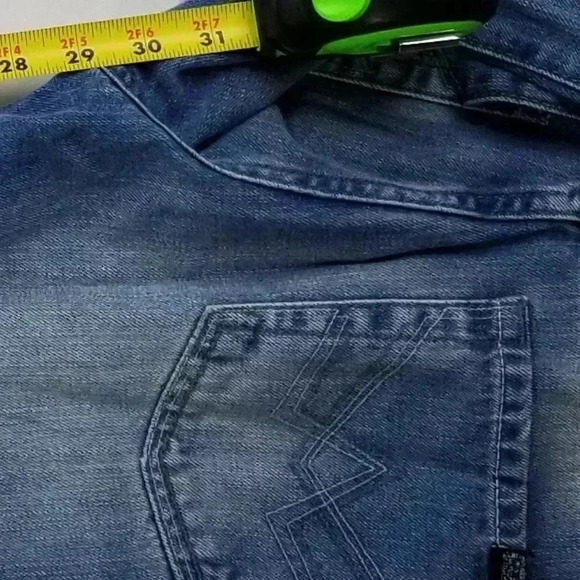 7 For All Mankind Size 16 Slimmy Womens Blue Jeans - Picture 7 of 9